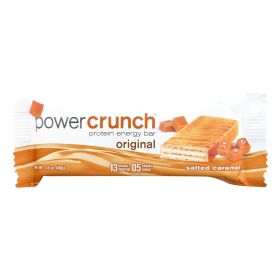 Power Crunch Protein Bars (Option: Original - Salted Caramel, size: 1.4 Oz - Case of 12)