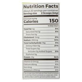 Orgain Organic Protein Powder - Plant Based (Option: Creamy Chocolate Fudge, size: 2.03 Lb)