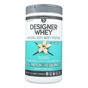 Designer Whey - Protein Powder (Option: French Vanilla, size: 2 Lbs)